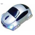 Wireless Car Mouse w/ USB Receiver (4.02"x2.13"x1.42")